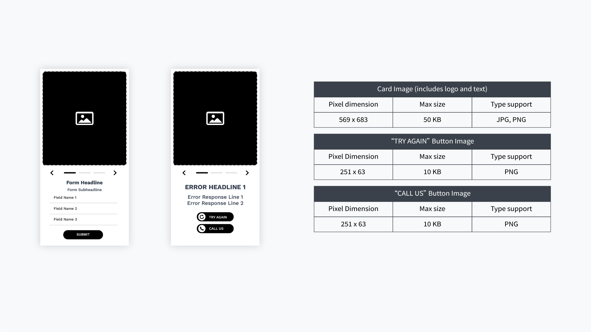 LeadFlow 360 Static Form Rich Media Display Ad Media Requirements.