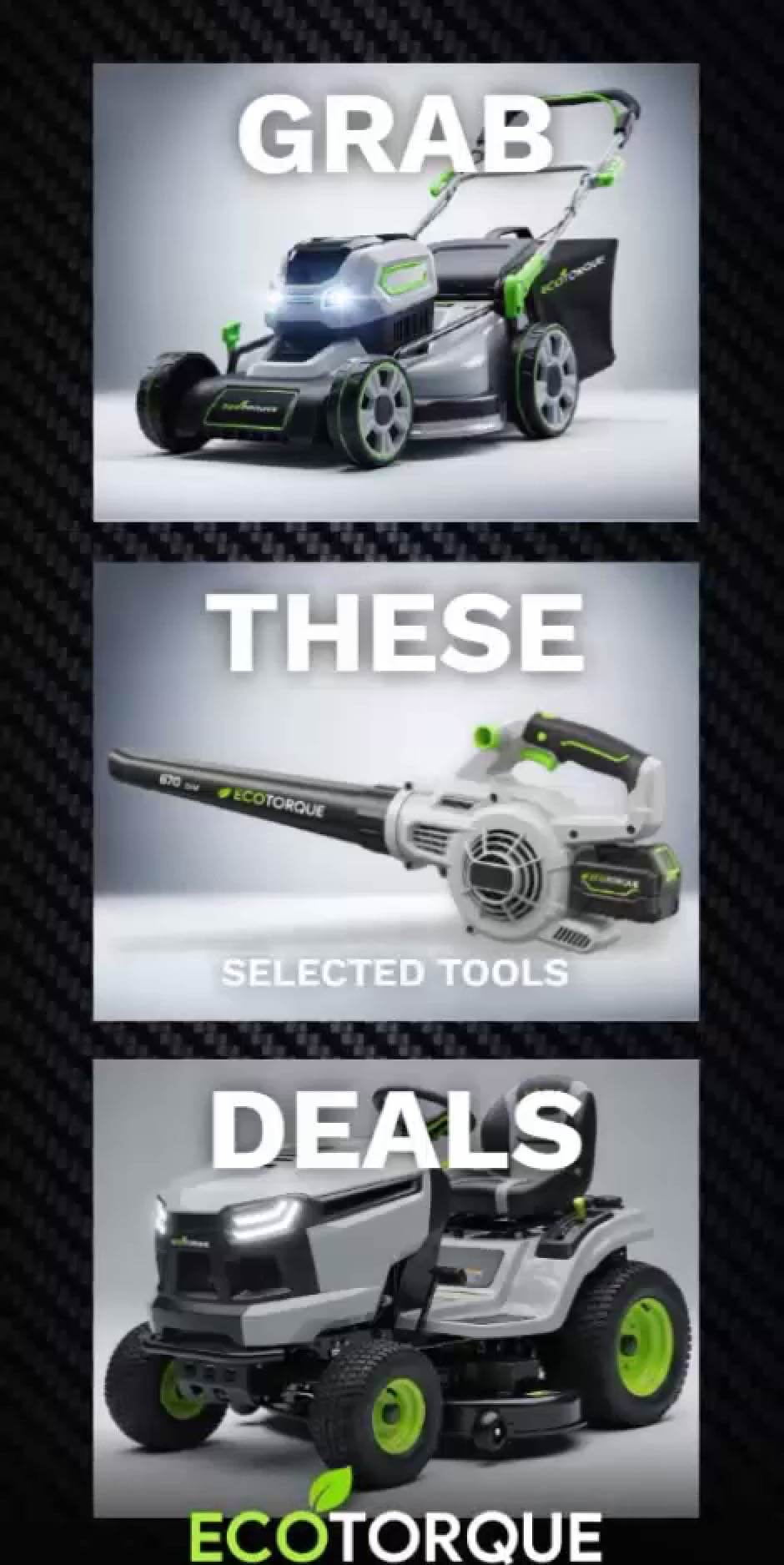 手机显示一个 ShopFlip 广告，动画产品卡片翻转展示特色商品